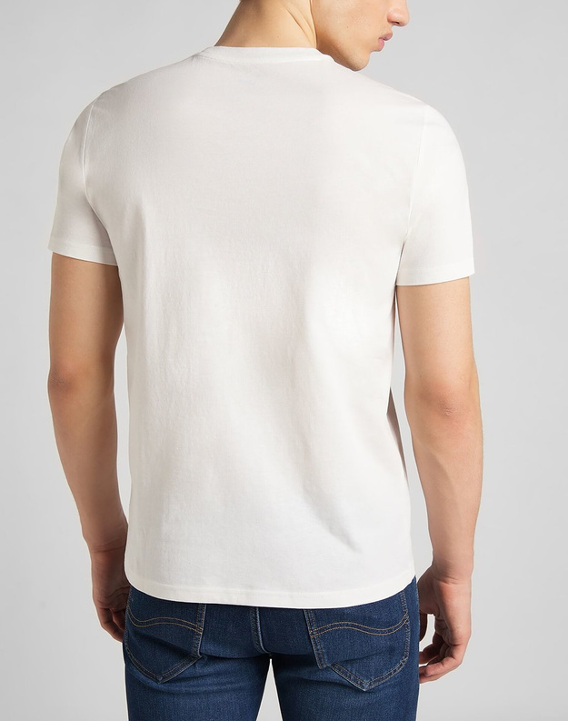 LEE TEE MĘSKI T-SHIRT OFF WHITE L64CFQMK