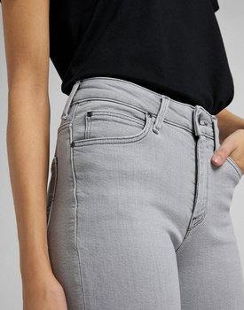 DAMSKIE SPODNIE JEANSOWE LEE Scarlett High LIGHT GREY L626SXCM 112114406