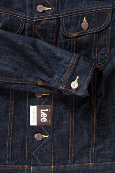 KURTKA JEANSOWA LEE RIDER JACKET SLIM BLUE DENIM L888ATPY