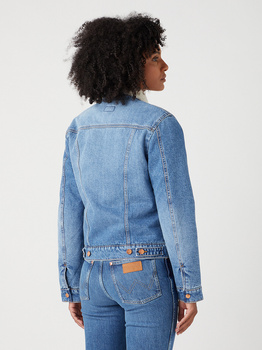 WRANGLER DAMSKA KURTKA JEANSOWA WRANGLER HERITAGE SHERPA JACKET FIRST LOVE 112342682