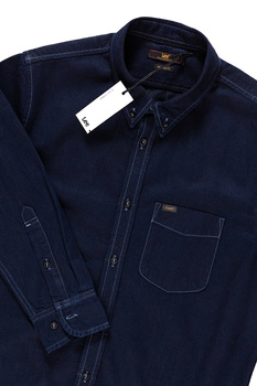 LEE BUTTON DOWN CLEAN BLUE L880FTQP 112123087