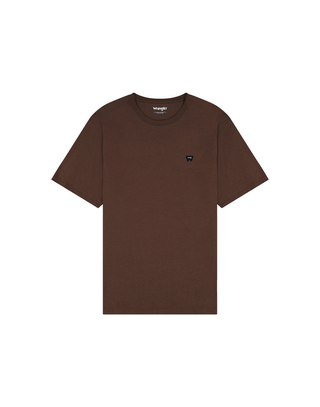 MESKA KOSZULKA WRANGLER SIGN OFF TEE MAHOGANY 112371484