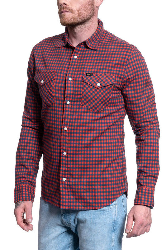 LEE CLEAN WESTERN SHIRT POPPY RED L644DJNH 112115497