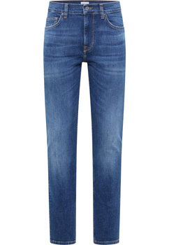 Męskie Spodnie Jeansowe Mustang Style Frisco Skinny Denim Blue 1016307 5000 883