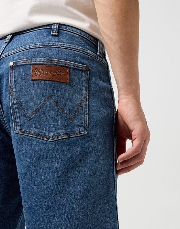 MESKIE SPODNIE WRANGLER FRONTIER SHORT HAZE 112350662