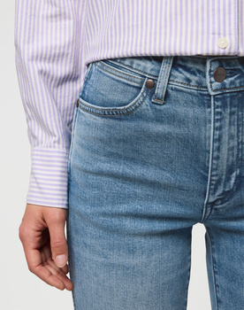 DAMSKIE SPODNIE WRANGLER STRAIGHT INDIGO VALLEY 112371169