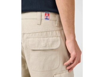 MESKIE SPODENKI WRANGLER CJ CARGO SHORTS PELICAN 112362551