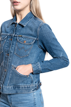 WRANGLER INDIGOOD DAMSKA KURTKA JEANSOWA GOOD TIMES W4WJZ419W 112129228