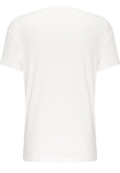 MUSTANG ALEX C PRINT MĘSKI T-SHIRT KOSZULKA Z KRÓTKIM RĘKAWEM LOGO NADRUK CLOUD DANCER 1007863 2020