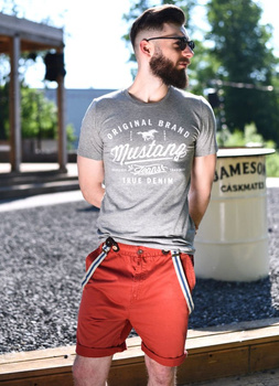 MUSTANG T SHIRT BASIC TEE PRINT 64741664160