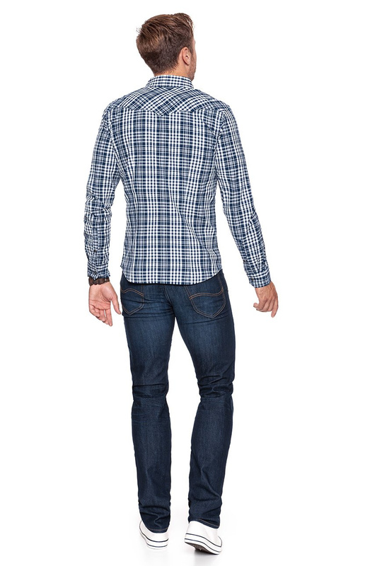 WRANGLER L/S HERITAGE WESTERN NEW INDIGO W57168RRQ