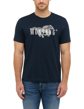 Męski T-Shirt Mustang Style Austin Dark Sapphire 1016858 4136
