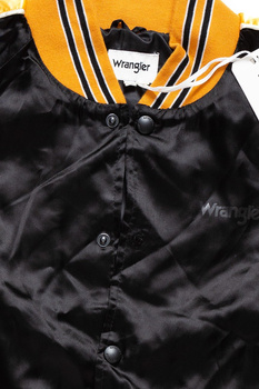 DAMSKA KURTKA PRZEJŚCIOWA WRANGLER SATEEN BOMBER BLACK W4064YF01 112128705