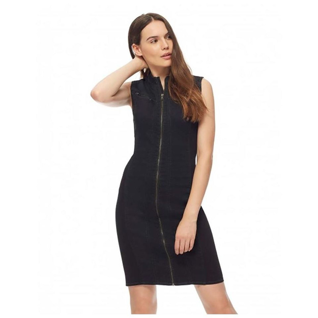 LEE ZIP DRESS BLACK L50JAEYG 112111345