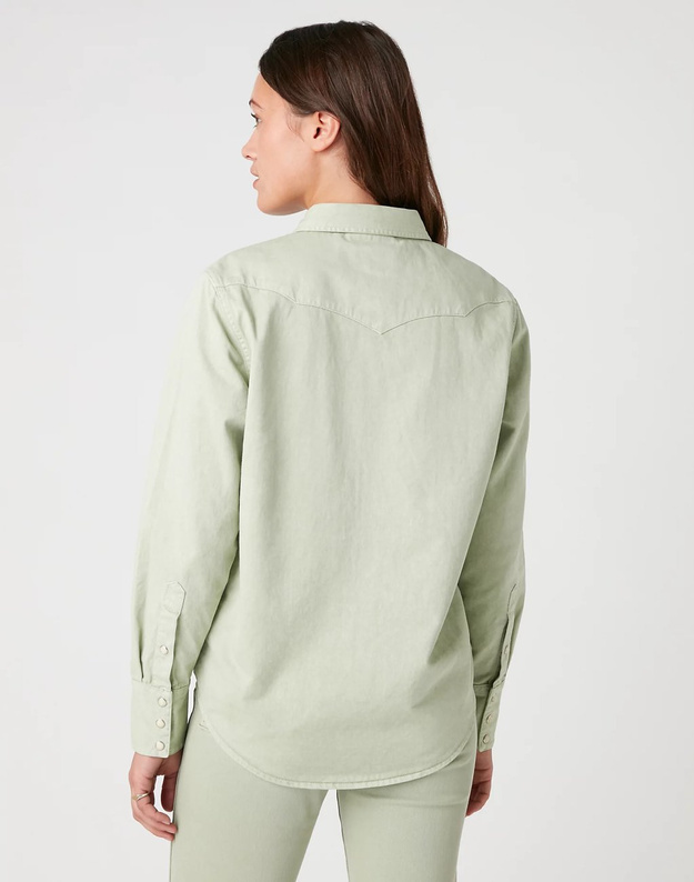 KOSZULA DAMSKA JEANSOWA WRANGLER 27WW NATURAL SAIGE W5WSMP30H 112130350