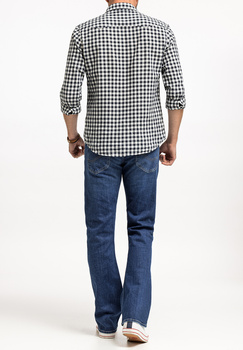 LEE TRENTON MĘSKIE SPODNIE JEANSOWE JEANSY DŻINSY DARK STONE L709KNSI 112324009