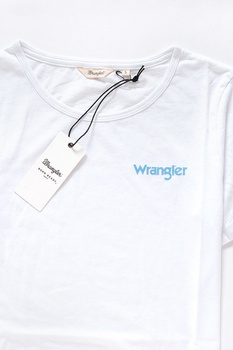 WRANGLER LOGO TEE WHITE W7339EV12 112130967