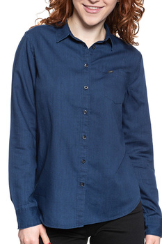 KOSZULA DAMSKA KOSZULA DAMSKA LEE ONE POCKET SHIRT OIL BLUE L46BRAMO 112110818