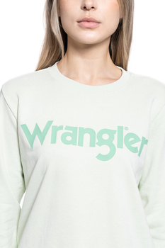 BLUZA DAMSKA WRANGLER REGULAR SWEAT ALMOST AQUA W6N2HAG11 112130788