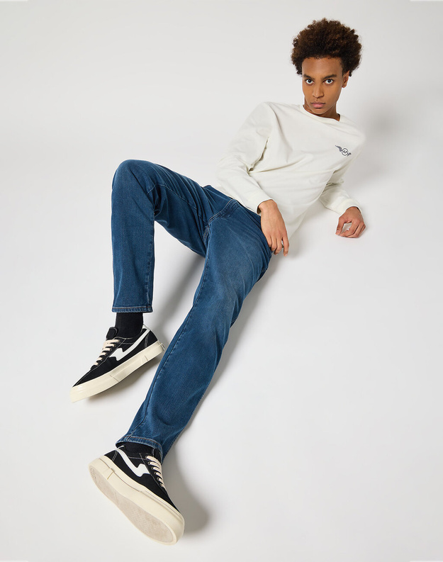 WRANGLER MĘSKIE SPODNIE RIVER MISTY BLUE 112356840 W17T008814