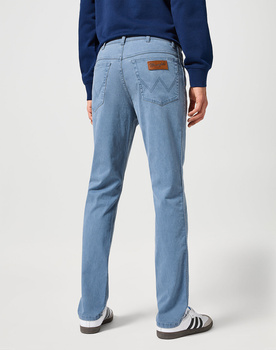 WRANGLER MĘSKIE SPODNIE MATERIAŁOWE TEXAS SLIM GRISAILLE 112356809 W12S017443