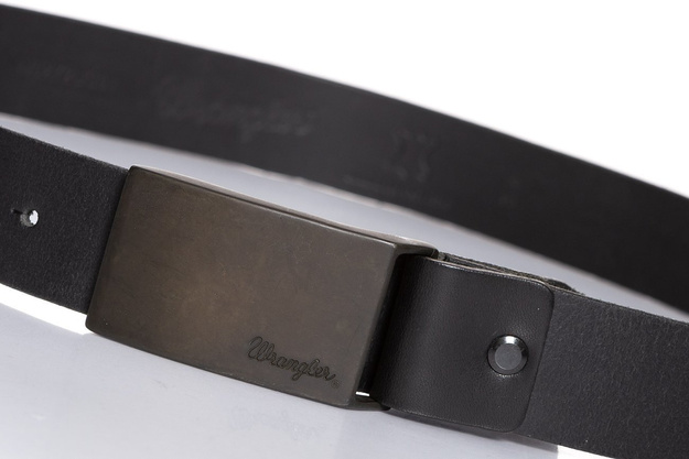 WRANGLER CTF LOGO BUCKLE BLACK W0272US01