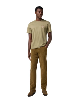 MESKA KOSZULKA WRANGLER SMALL GRAPHIC TEE ALOE 112371473