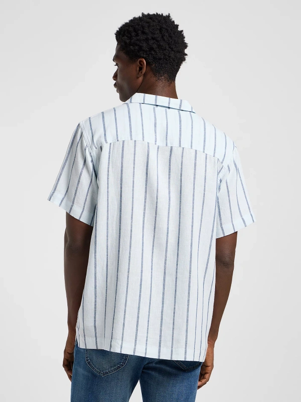 MESKA KOSZULA LEE 2 PKT CAMP SHIRT ORION BLUE 112364108