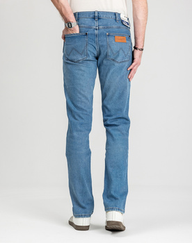 WRANGLER MĘSKIE SPODNIE JEANSOWE WRANGLER GREENSBORO COOL TWIST W15QYLZ70 112330710