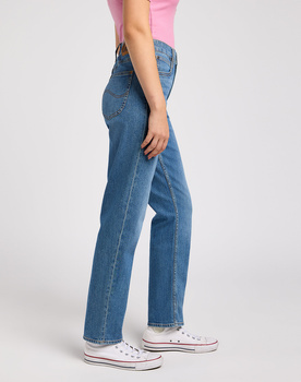LEE DAMSKIE SPODNIE JEANSOWE CAROL HIT OF BLUE 112350789