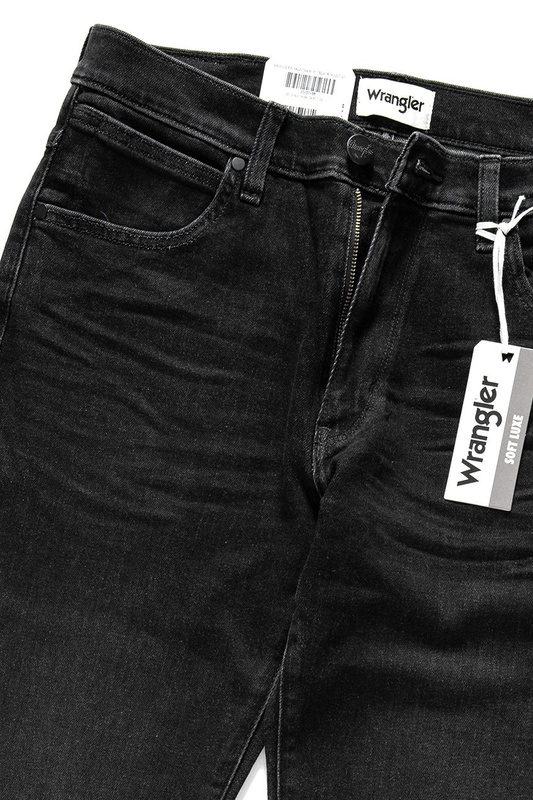 WRANGLER SPODNIE MĘSKIE ARIZONA SOFT BLACK W12OT450Y 112126459
