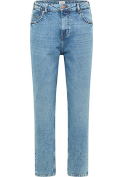 Damskie Spodnie jeansowe Mustang Style Charlotte Tapered Denim Blue 1016199 5000 582