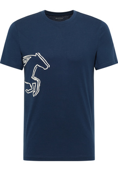 Męski T-Shirt Mustang Style Austin Dress Blues 1016493 5334