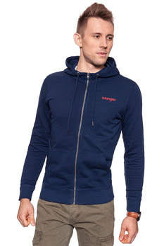 WRANGLER ZIP HOODIE NAVY W6535HY35 112130531