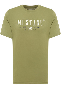 Męski T-Shirt Mustang Style Austin Loden Green 1015829 6353