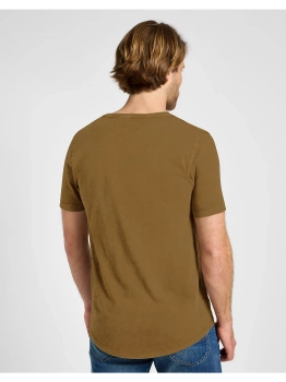 LEE SHAPED TEE MĘSKA KOSZULKA T-SHIRT LOGO Buffalo 112355563 L62J008538