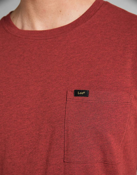 LEE ULTIMATE POCKET TEE MĘSKI T-SHIRT FIRED BRICK L66JWTTM 112140555