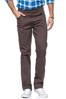 WRANGLER SPODNIE MĘSKIE TEXAS BRACKEN BROWN W121TA224 112126202