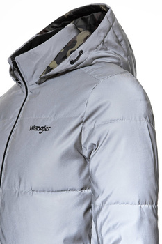 WRANGLER PUFFER JACKET REFLECTIVE GREY W4725X4VF 112129013