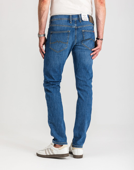 Męskie Spodnie Jeansowe Mustang Style Oregon Tapered Denim Blue 1017123 5000 623