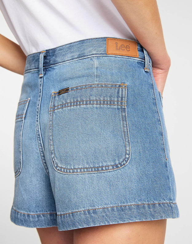LEE PATCHPOCKET SHORT DAMSKIE SZORTY JEANSOWE L30RLJIL 112106591