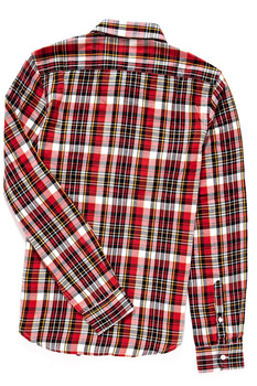 KOSZULA WRANGLER LS 1PKT BUTTON DOWN SALSA RED W5883NWWN 112129638
