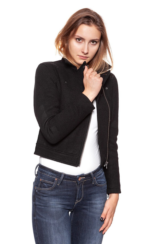 LEE WOOL BIKER JACKET BLACK L563JB01