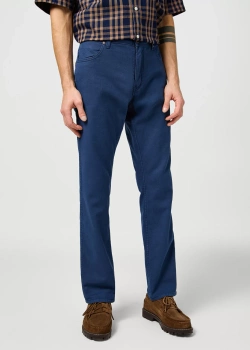 WRANGLER MĘSKIE SPODNIE MATERIAŁOWE WRANGLER GREENSBORO NAVY 112362441