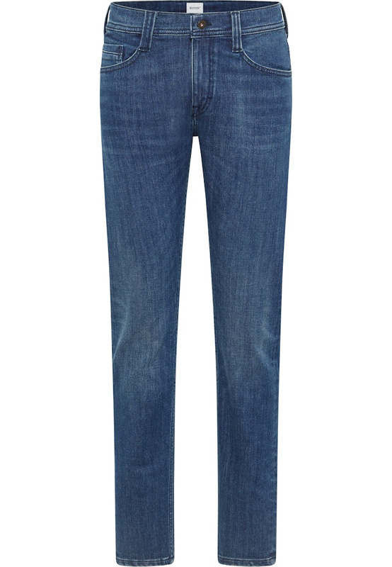 Męskie Spodnie Jeansowe Mustang Style Oregon Slim Denim Blue 1015507 5000 882