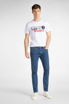 LEE HERITAGE TEE MĘSKI T-SHIRT BRIGHT WHITE L63QFQLJ 112115171