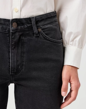 DAMSKIE SPODNIE WRANGLER SIENNA SULTRY BLACKOUT 112362640