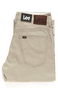 LEE SPODNIE MĘSKIE BROOKLYN STRAIGHT OLIVE GREY L452GO65