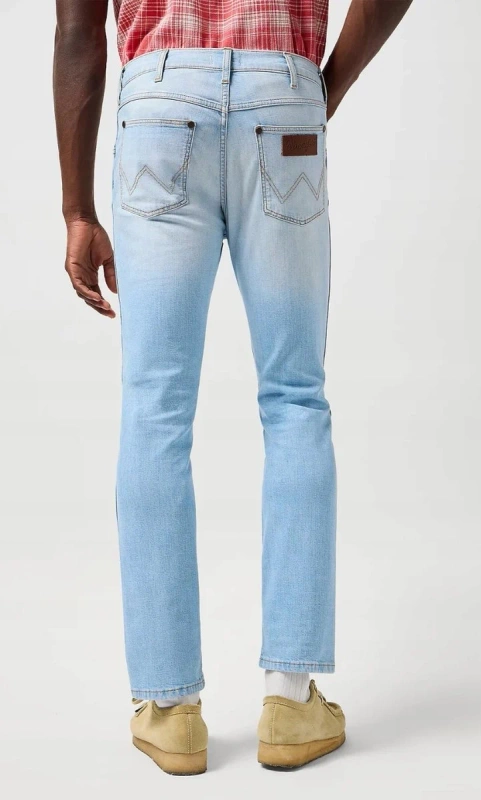 MESKIE SPODNIE  WRANGLER LARSTON SPUR STITCHED 112362434