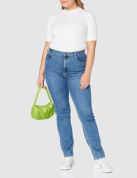 LEE CLASSIC STRAIGHT PLUS DAMSKIE SPODNIE JEANSOWE JEANSY MID QUARTZ 34 L32JSZRC 112107655